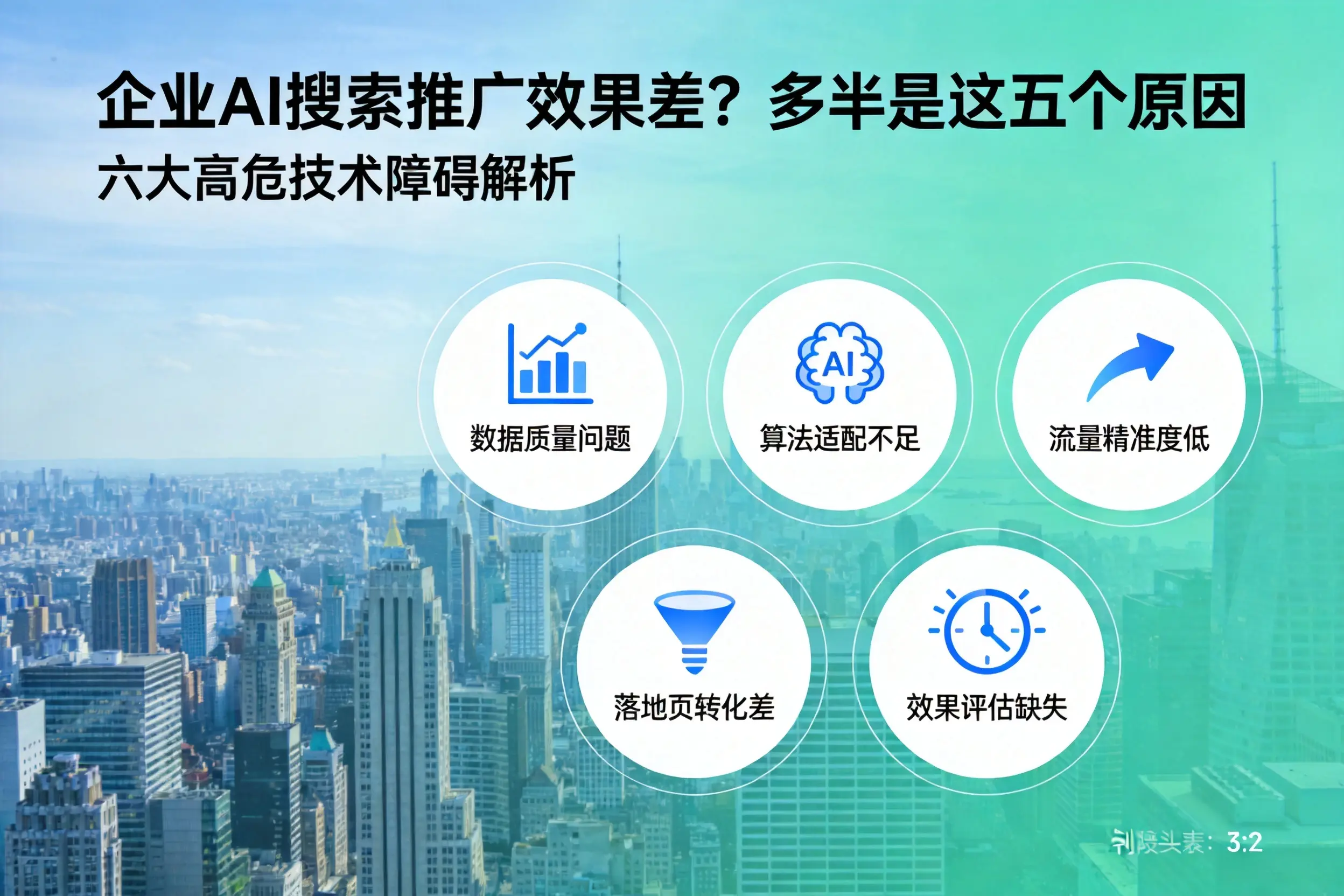 若羌企业AI搜索推广效果差？多半是这五个原因